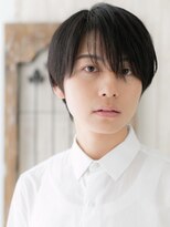 モッズヘア メン 上尾東口店(mod's hair men)&nbsp;20代30代学生ナチュラル清潔感ブラックメンズショートa上尾