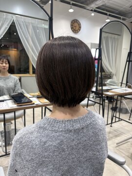 サンクチュアリ ウィズエデン 京橋店(Sanctuary with eden) ショートボブ