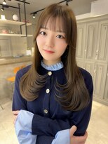 カシュカシュ 表参道(cache cache)&nbsp;レイヤーカットハッシュカット顔周りレイヤー髪質改善