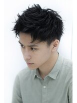 ソレイユ(Soleil)&nbsp;刈り上げ/ツーブロック/センターパート/30代/40代/50代/メンズ