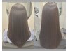 【艶々な素髪へ*】カット+カラー+艶髪縮毛矯正+髪質改善トリートメント