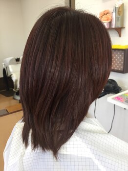 ヘアメイクガーベラの写真/【ヴィラロドラカラー】92％天然由来のヘアカラーで繰り返してもツヤやかに、優しく、美しく染め上げます♪