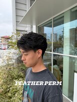 シーツー 三吉店(C2)&nbsp;フェザーパーマ/センターパート