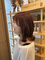 エム バイ ブローチェ(em by BROCHE)&nbsp;くびれスタイル×オレンジ
