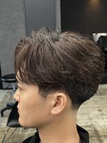 マーレ 宇部店(MARE) テーパーフェード×ナチュラルフェザー