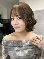 ジゼル 梅田(GiseL)&nbsp;ヘーゼルブラウン、ボブ