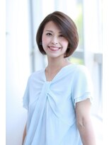 キッカ 朝日ヶ丘(CHICCA) すっきりショートボブ