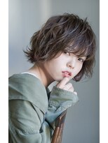 オアーゼ(Oase) 無造作カールショートボブ