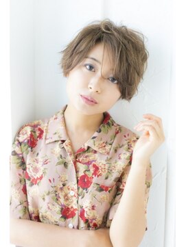 アジールヘア 所沢プロペ通り店(agir hair) 甘っぽクールショート【所沢】