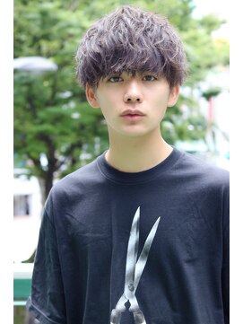 ネイビー(NAVY) 無造作ショートイメチェンショートレイヤーソフトツーブロック