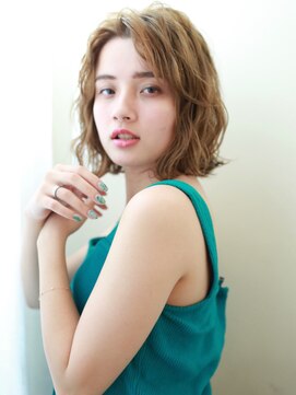 キャンバス バイ ネオリーブ 横浜西口(Canvas by neo.) ボブパーマでイメチェン