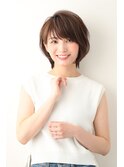 [大人女性サロン/広尾]女性らしいショートヘア