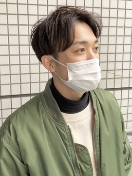 ガーデンヘアー(Garden hair) 【中鉢】センターパート メンズ