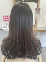 クート(ku-to) カットで作るツヤロングヘア×白髪染め&ヘッドスパも人気◎