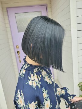 リミックス ヘアー(RE MIX HAIR) ブルーブラック