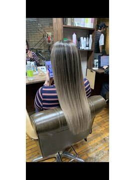 ラフ 難波店(LAFF) #黒髪#ボブルフ#ネビージュ#小顔#ワンレン