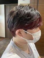 ラプチャー 上小田井(RAPTURE)&nbsp;メンズカットインナーカラーショートカット個性的