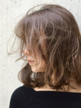 ハル(HAL)の写真/ツヤ感・透明感・質感にこだわったカラーで、最旬ヘアに！大人可愛い透明感カラーで、周りと差をつけて◎