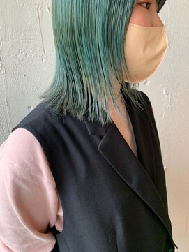 ティー(t .) ターコイズブルー★ソフトウルフ