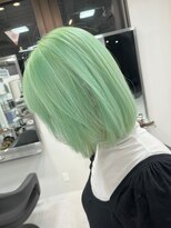 ペレ 渋谷(PELE)&nbsp;K230_ミントグリーン ブリーチ2回~