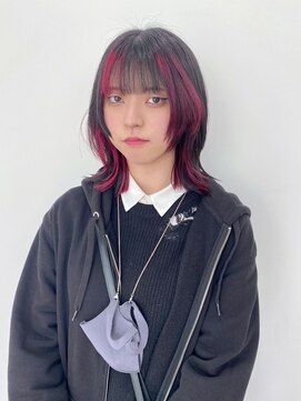 ギグスダブル 栄店(gigs double) ネオウルフ×ポイントカラー/レッド