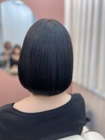 シーヤ(Cya) 髪質改善/ダメージレス/イルミナカラー/ボブ/ブルーブラック