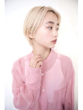 グランアージュ 船橋南口店(grandage) ハンサムショート/抜きっぱなしブリーチ/ダブルカラー/ 船橋