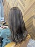 【人気☆イメチェン】カット+カラー全体+ハイライト+トリートメント→￥15000