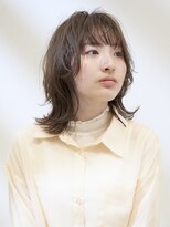 ピークアブー アヴェダ アトレ恵比寿(PEEK-A-BOO AVEDA) ナチュラルな動きとフォルムが綺麗なミディアムヘア 恵比寿須賀