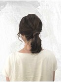 簡単ヘアアレンジ/南柏