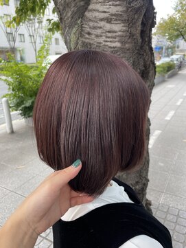 ベロ(BELO) ボブ×ワインレッド