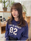 フェイスレイヤー/Olive beige/艶髪/Olive color /ナチュラル