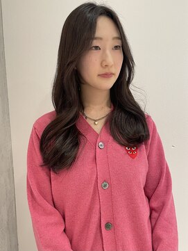 ヨーク(YOKE) 【 YOKE 】チョコレートブラウン顔まわり小顔レイヤー透明感