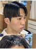 ステムアップパーマ【税込６０００円】カット+前髪立ち上げパーマ　韓国ヘア