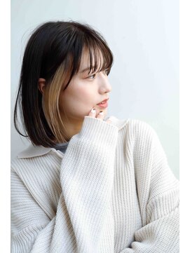 ヘアーアンドメイク エイダ(hair&make eida) ホワイトグレージュ/ デジタルパーマ【 神保町/ 竹橋】