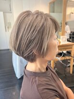 エムプラス 二子玉川(Mplus)&nbsp;【50代60代】老け見えしない★明るい白髪ぼかし A Mplusミズイデ