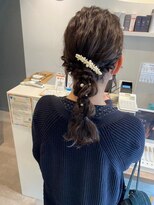 リム(RiM) ヘアセット/編みおろし/ヘアセット/結婚式/お呼ばれ/二次会