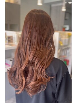 ルイラパレ(Louis La Pale) オレンジブラウンカラー（ブリーチ無し）