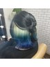 簡単イメチェン インナーorイヤリングカラー♪ ブリーチ＋全体カラー