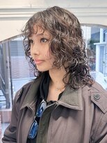 ラレイ ハラジュク(Lalei harajuku)&nbsp;原宿/根本からしっかり強めスパイラルパーマ/再現性◎