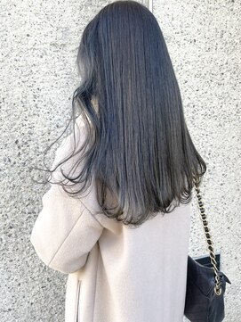 メゾンアクア 表参道(Maison ACQUA) ◎ブリーチなし透明感カラーオリーブベージュアッシュグレージュ