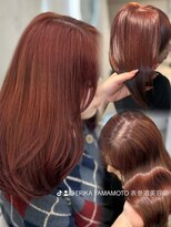 アイシー 表参道(ICY)&nbsp;クリスマスに向けて赤髪ヘア