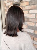 ゆるカール　外ハネミディ