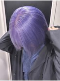 11964艶髪ネイビーブルーブルーシルバーストレートブルーカラー