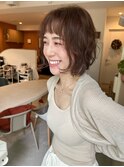 【WHOLE】くせを活かしたウェーブボブ