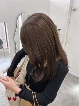 キー(kii) 透明感カラー/福岡美容室/半個室サロン/ワンカラー