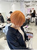 レディースショート オレンジカラー☆