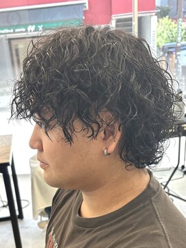 ウィル バイ ブラウン(Vir by Brown) 縦落ちツイストスパイラル/サーフカール