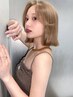 【贅沢フルコース◎ 】カット＋艶カラー＋縮毛矯正＋５step【HITA】TR　29900