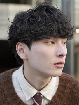 フィフス 名駅(fifth) 名古屋シャドウパーマメンズパーマスパイラルパーマ韓国ヘア20代